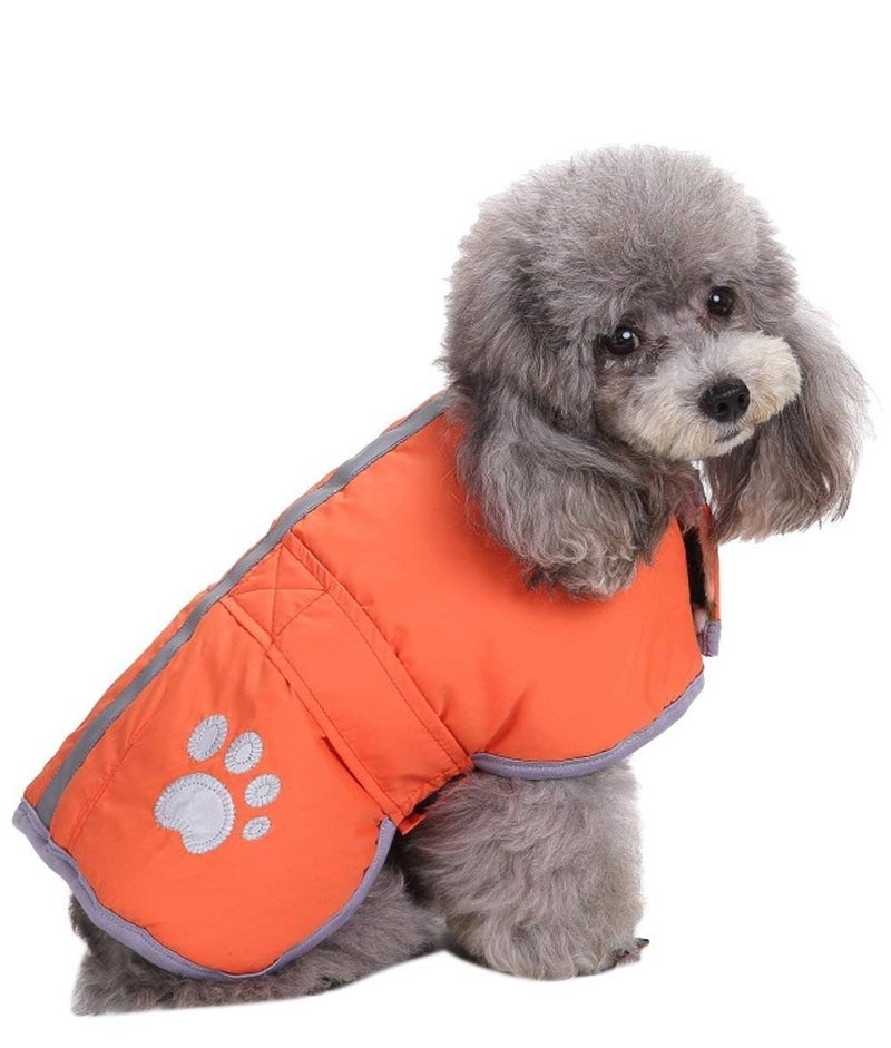Queenmore Cold Weather Dog Coats Loft Reversible Winter Fleece Dog Vest Waterproof Pet Jacket Available in Extra Small, Small, Medium, Large Extra Large Sizes - Image 1